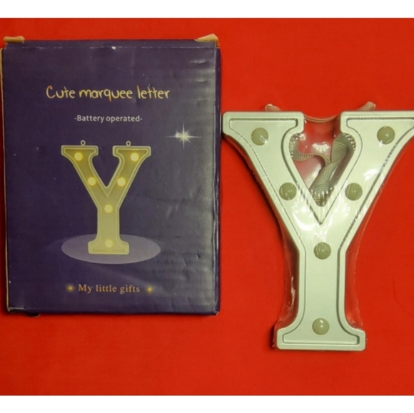 Monogram Hanging LED Lights Christmas Ornament - Picture 13 of 16